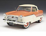 1959 Nash Metropolitan 1500 - Coral & White (Highway 61) 1/18