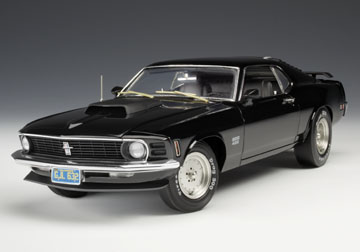 1970 Boss 429 Mustang - Custom Black (Highway 61) 1/18 diecast car ...