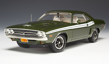 1971 Dodge Challenger R/T - Iridescent Green Metallic (Highway 61) 1/18