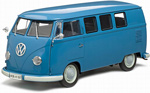 1957 Volkswagen Kombi Micro Bus - Dove Blue (SunStar) 1/12