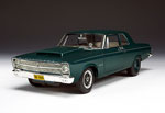 1965 Plymouth Belvedere - Dark Green Poly (Highway 61) 1/18