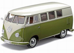 1958 Volkswagen Standard Bus - Mango Green/Sea Gull Grey (SunStar) 1/12