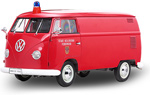 1956 Volkswagen Bus Fire Truck - Kastenwagen Red (SunStar) 1/12