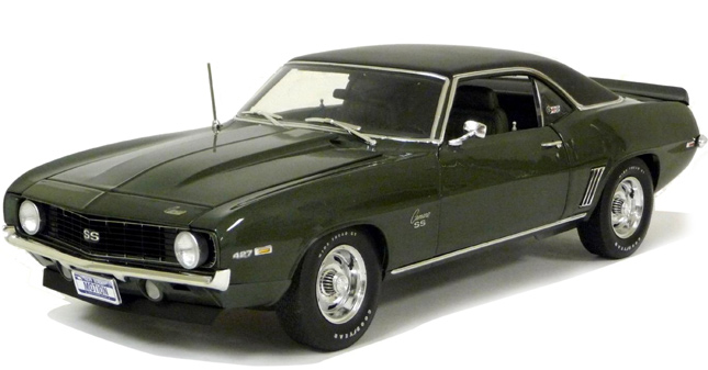 1969 Baldwin-Motion Camaro - Fathom Green (Highway 61) 1/18