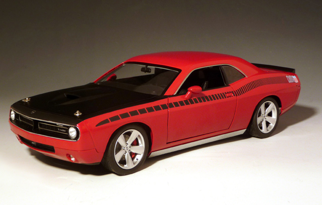 2011 Plymouth Concept Cuda - Rallye Red (Highway 61) 1/18