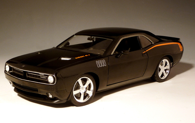 2011 Plymouth Concept Cuda - Brilliant Black (Highway 61) 1/18