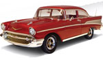 1957 Chevy Bel Air Street Machine - Maroon (Highway 61) 1/18