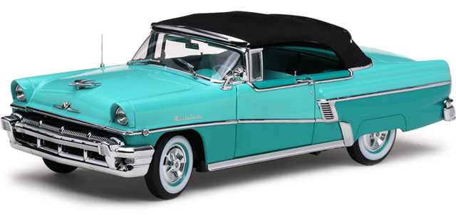 1956 Mercury Montclair Closed Convertible - Verona Green / Heath Green (SunStar Platinum) 1/18