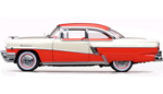 1956 Mercury Montclair Hardtop - Persimmon & White (SunStar Platinum) 1/18