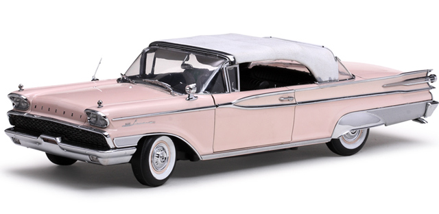 1959 Mercury Parklane Convertible - Bermuda Sand (SunStar Platinum) 1/18