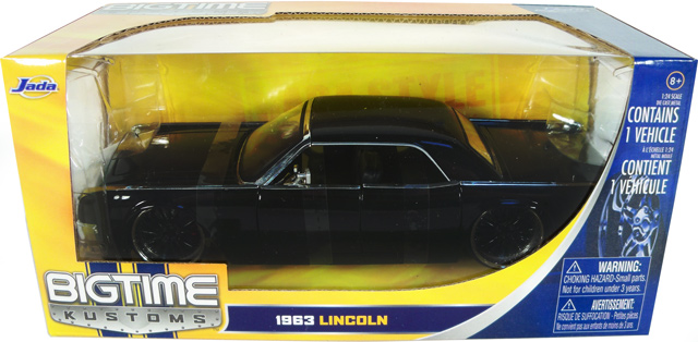 1963 Lincoln Continental - Black (DUB City) 1/24