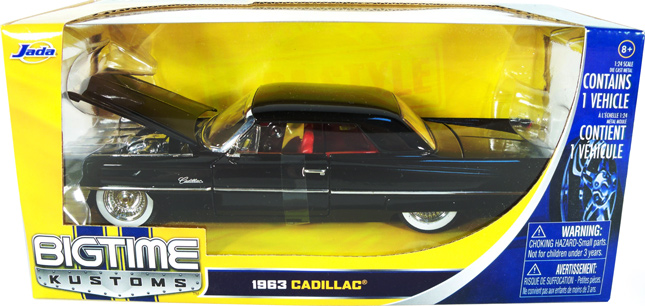 1963 Cadillac - Glossy Black (DUB City) 1/24