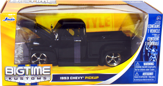 1953 Chevy Pickup Truck - Glossy Black (DUB City) 1/24