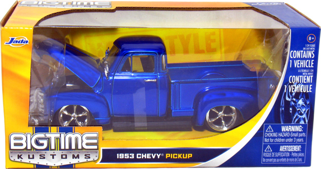 1953 Chevy Pickup Truck - Candy Blue (DUB City) 1/24