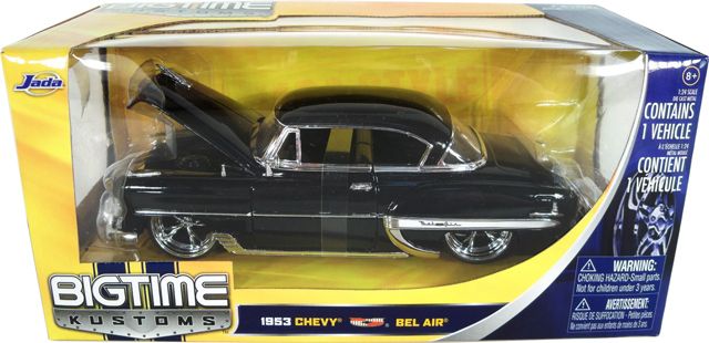 1953 Chevy Bel Air - Black (DUB City) 1/24