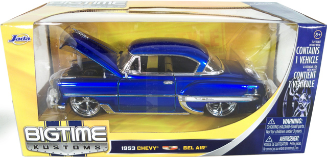 1953 Chevy Bel Air - Blue (DUB City) 1/24