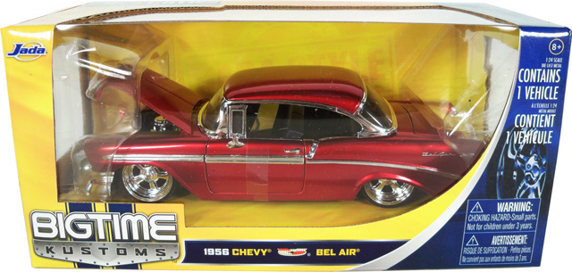 1956 Chevy Bel Air - Red (DUB City) 1/24