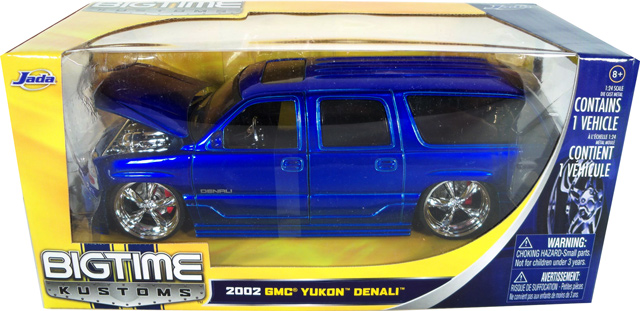 2002 GMC Yukon Denali - Blue (DUB City) 1/24 diecast car scale model