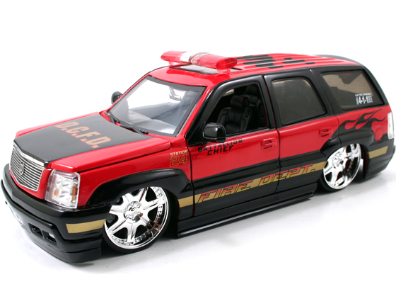 Cadillac Escalade Fire Dept. (DUB City) 1/24