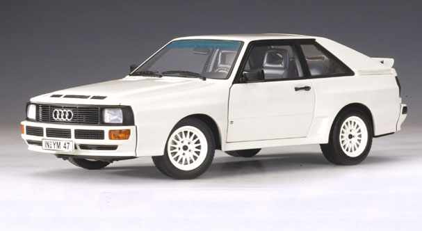 1984 Audi Quattro SWB - White (AUTOart) 1/18