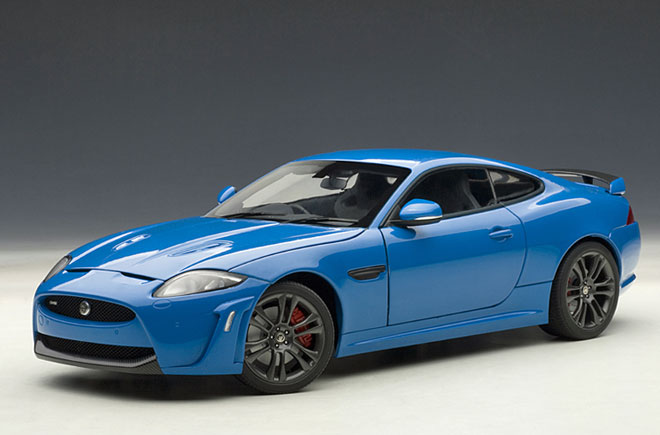 Jaguar XKR-S (French Racing Blue) 1/18 73641