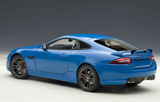 Jaguar XKR-S (French Racing Blue) 1/18 73641