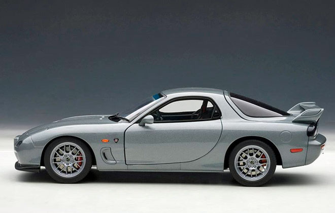 Mazda RX-7 (FD) Spirit R Type A Titanium Grey Metallic (AUTOart) 1/18 75987