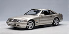 1997 MERCEDES-BENZ 600 SL - SILVER (AUTOart) 1/18