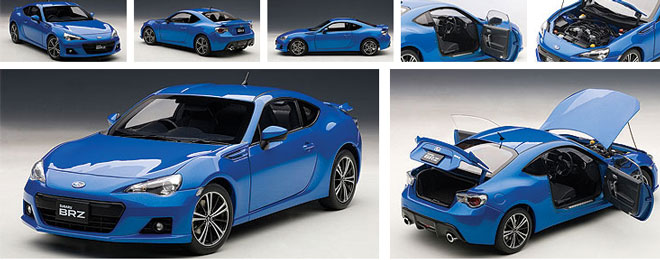 Subaru BRZ - WR Blue Mica (AUTOart) 1/18