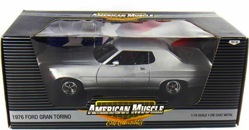 1976 Ford Gran Torino - Silver (Ertl) 1/18