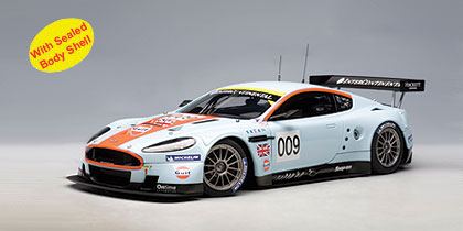 2008 Aston Martin DBR9 LeMans Gulf Livery (AUTOart) 1/18