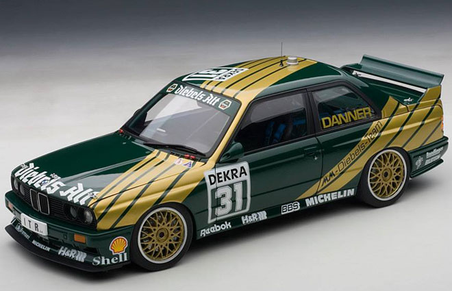 1991 BMW M3 DTM 'Diebels Alt' Danner #31 (AUTOart) 1/18 89148