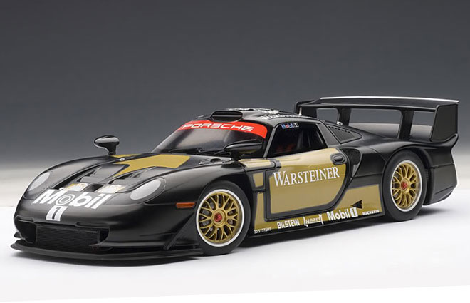 1997 PORSCHE 911 GT1 Test Car Warsteiner (AUTOart) 1/18 89770