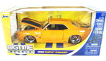 1969 Chevy Camaro - Orange w/ Black Stripes (DUB City Bigtime Muscle) 1/24