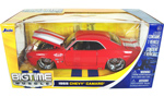 1969 Chevy Camaro - Red w/ White Stripes (DUB City Bigtime Muscle) 1/24