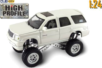 Cadillac Escalade - Pearl White (DUB City High Profile) 1/24