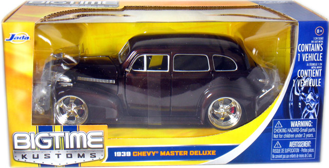 1939 Chevy Master Deluxe - Brown (Bigtime Kustoms) 1/24