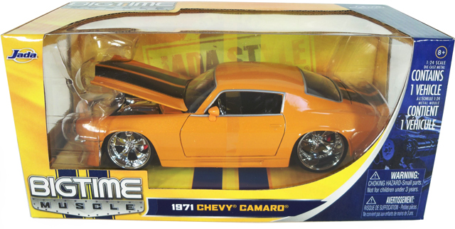 1971 Chevy Camaro - Metallic Orange (DUB City Bigtime Muscle) 1/24