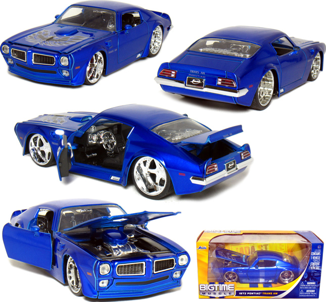 1972 Pontiac Trans Am - Blue (DUB City) 1/24