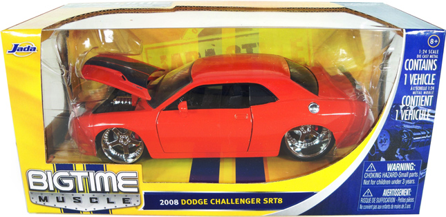 Dodge Challenger SRT8 - Orange (DUB City Bigtime Muscle) 1/24