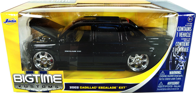 Cadillac Escalade EXT - Glossy Black (DUB City) 1/24