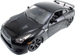 Nissan GT-R - Glossy Black (DUB City) 1/24