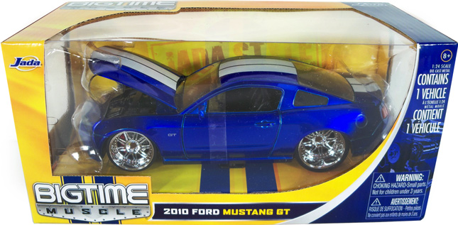 2010 Ford Mustang GT - Candy Blue (DUB City) 1/24