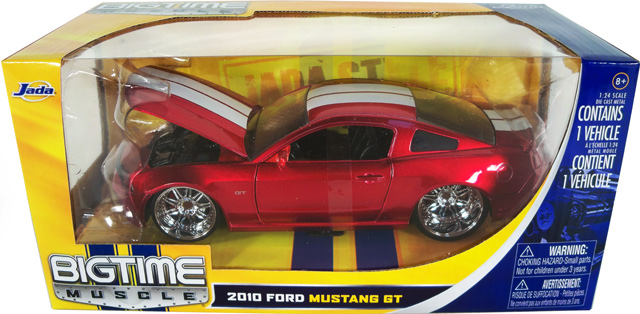 2010 Ford Mustang GT - Candy Red (DUB City) 1/24