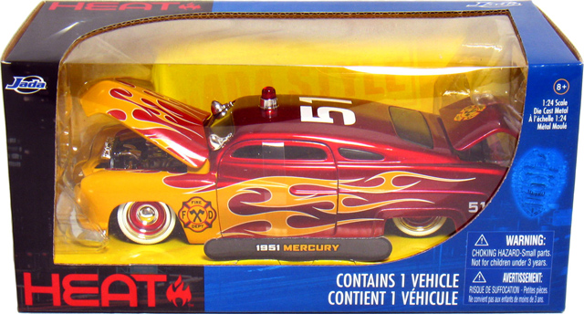 1951 Mercury Chopped Top Fire Dept. (DUB City HEAT) 1/24