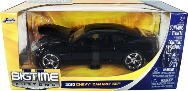 Chevy Camaro SS - Glossy Black (DUB City) 1/24