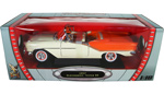 1957 Olds Super 88 - White w/ Orange (YatMing) 1/18