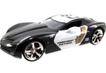 2009 Chevy Corvette Sting Ray Highway Patrol Police Car (DUB City) 1/24