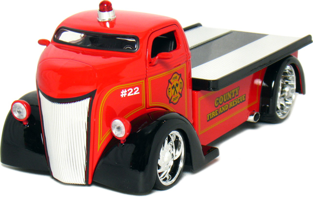 1947 Ford COE Fire Truck (DUB City HEAT) 1/24