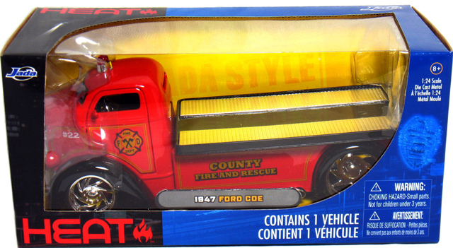 1947 Ford COE Fire Truck (DUB City HEAT) 1/24